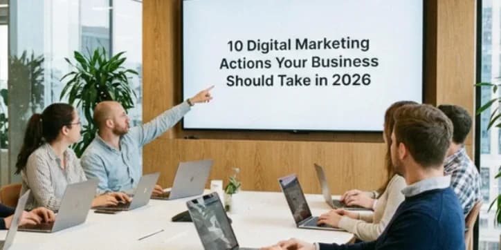 10 Digital Marketing Actions Your Business Should Take in 2026