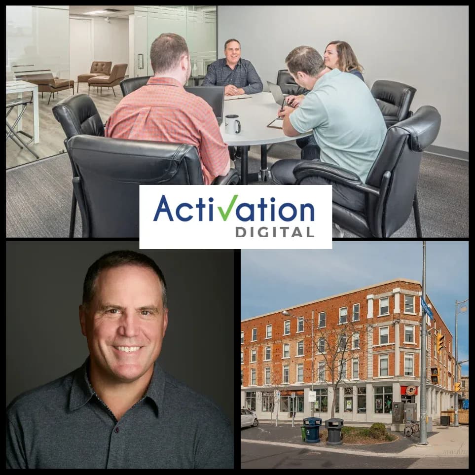 Activation Digital — Ed Casagrande, team, and Guelph office