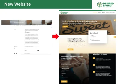 Desired Living - Website
