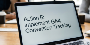 GA4 conversion tracking for digital marketing ROI