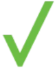 green check icon